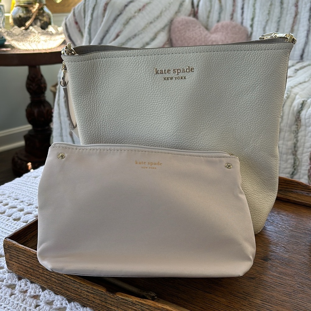 Kate Spade Cream Shoulder Bag - Picture 8 of 14